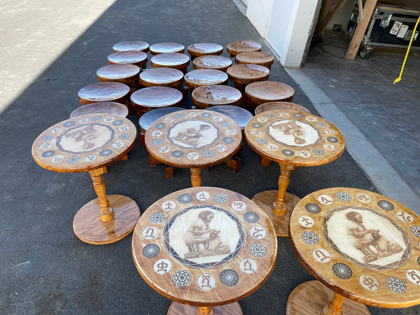 ባህላዊ ኮፊ ሴት  / coffee set chairs and table